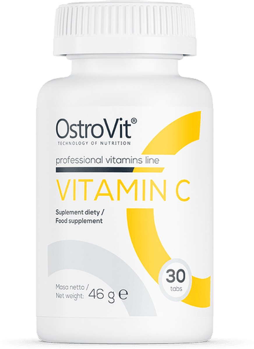 Vitaminen - Vitamin C - 30 Tablets - OstroVit