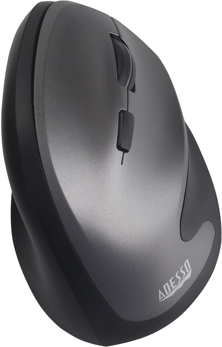 Adesso A20 antimicrobiële draadloze verticale ergonomische muis