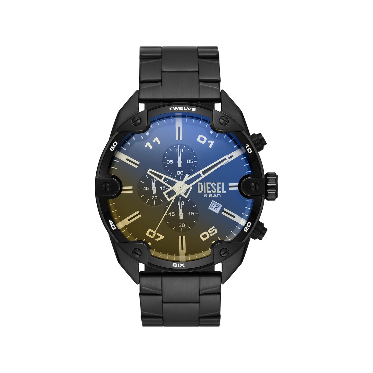 Diesel DZ4609 Herenhorloge 49 mm - Zwart