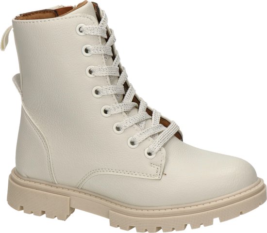 Nelson Kids meisjes veterboot - Off White - Maat 31 | bol.com