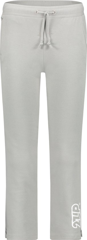 2ZiP ORGANIC katoenen joggingbroek met doorlopende ritsen - Dames - Grijs - XXL