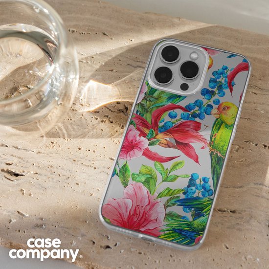 Case Company® - Coque iPhone 13 mini - Perroquets - Coque souple pour téléphone - Protection sur tous les côtés et bord de l'écran