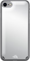 xoxo Wildhearts hoesje met spiegel - Geschikt voor iPhone 7/8 SE (2020) hoesje - Mirror Case - Spiegelhoesje - Transparant - Siliconen case met spiegel - Telefoonhoesje