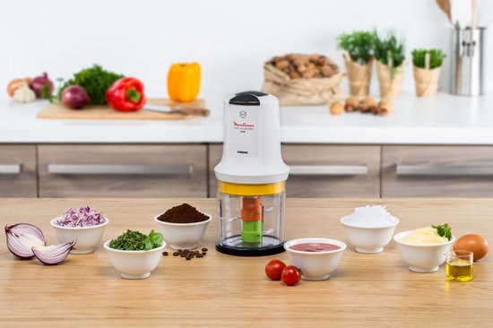 Moulinex AT7231 Multi Moulinette - Hakmolen - Wit — afbeelding 3