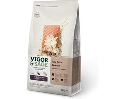 Vigor & Sage Kattenvoer Beauty Lily Root 2 kg