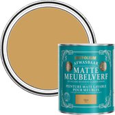 Peinture pour meubles mate lavable jaune Rust-Oleum - Dijon 750 ml