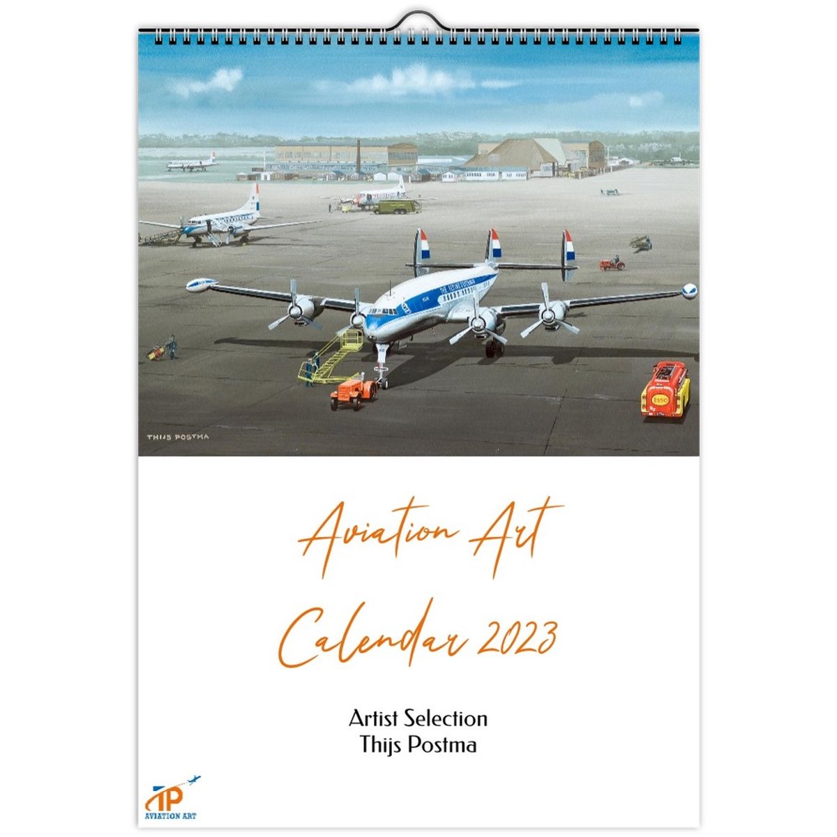 Thijs Postma - Luchtvaart kunst / Aviation Art Kalender 2023 - Artiest Selectie