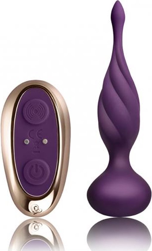 Plug Anal Vibrant Rocks-Off RO-Zen 7V – Stimulateur Prostate