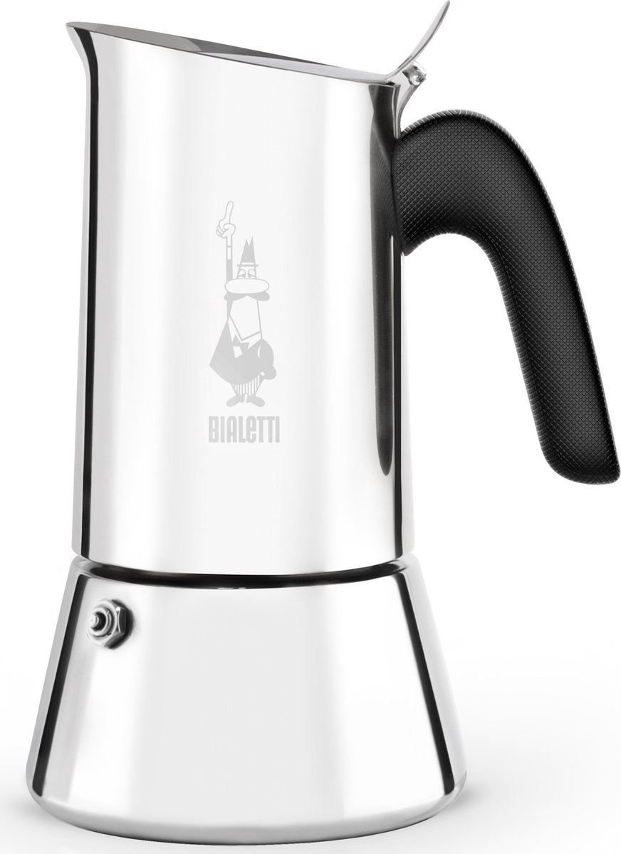 Bialetti Venus 4 kops Espressomaker RVS