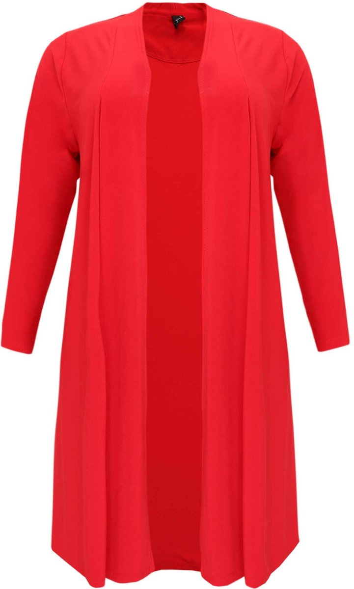YOEK Dames Vest met lange mouwen