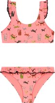 Shiwi RUBY RUFFLE bikini set WILDCATS - strawberry pink - 164