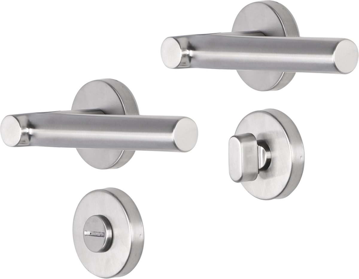 IMPRESSO ALTON KRUK MET 2X ROZET WC ROND VERDEKT RVS
