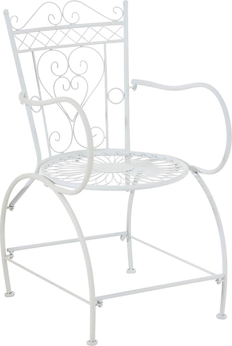 CLP Sheela Set van 2 Tuinstoelen wit