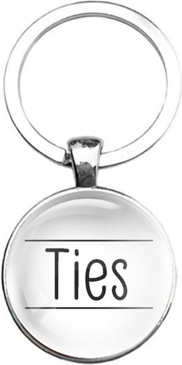 Sleutelhanger Glas - Ties