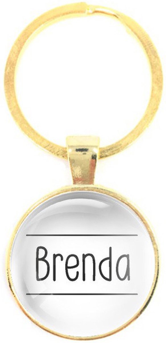 Sleutelhanger Glas - Brenda
