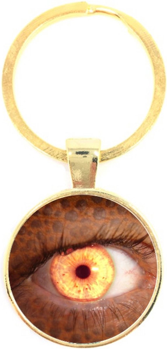 Sleutelhanger Glas - Oog