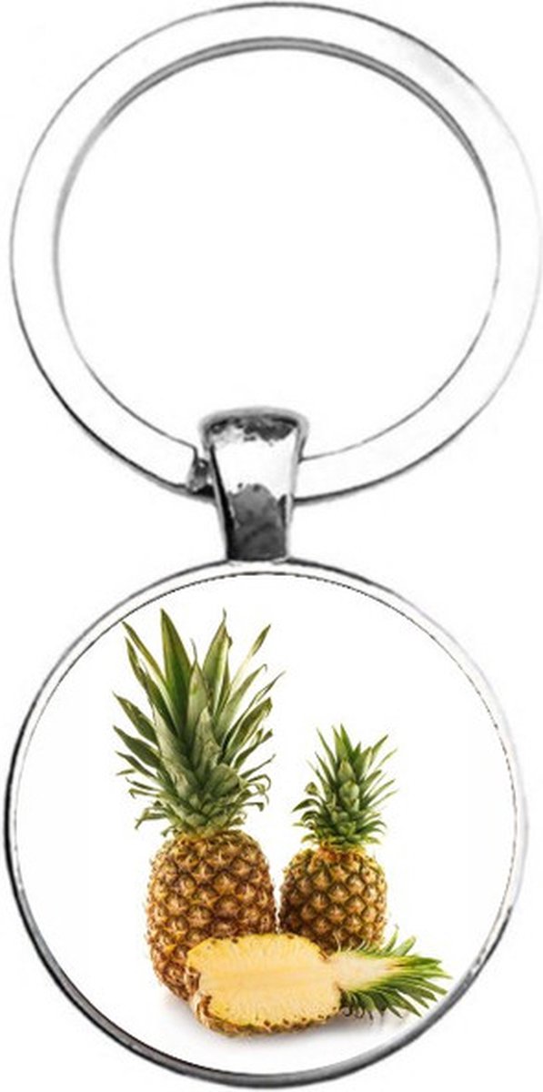 Sleutelhanger Glas - Ananas