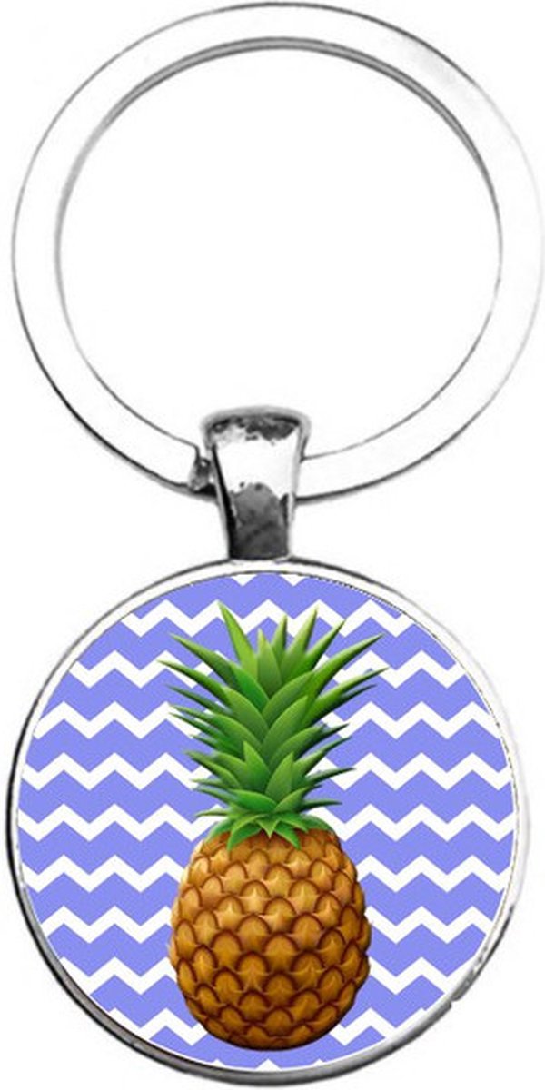 Sleutelhanger Glas - Ananas