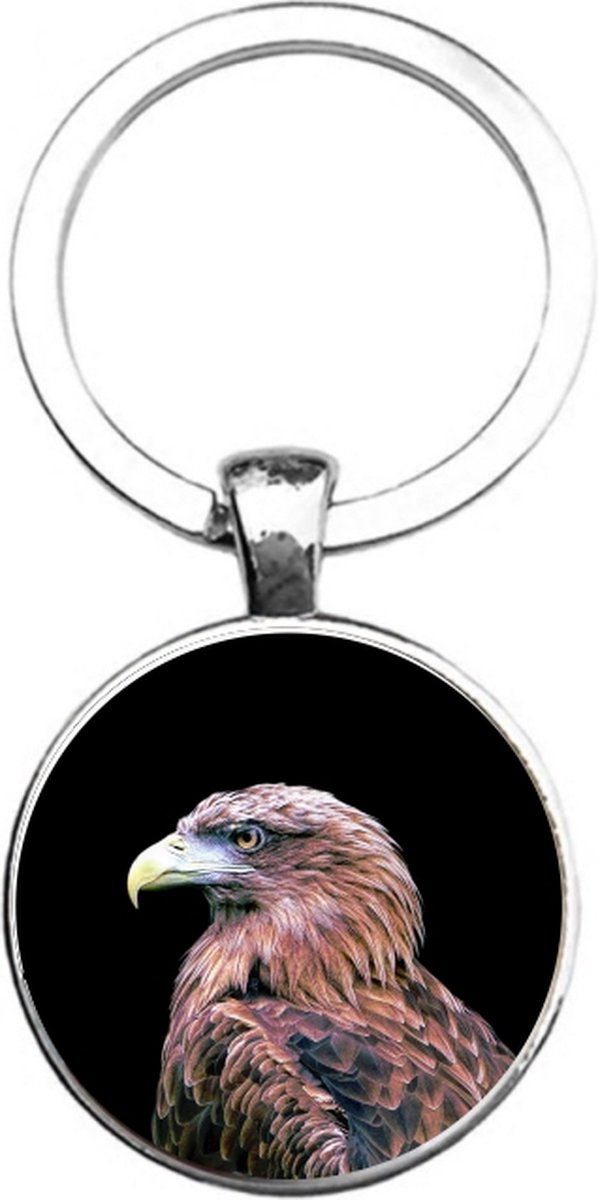 Sleutelhanger Glas - Vogel