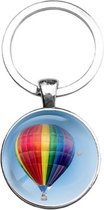 Sleutelhanger Glas - Luchtballon