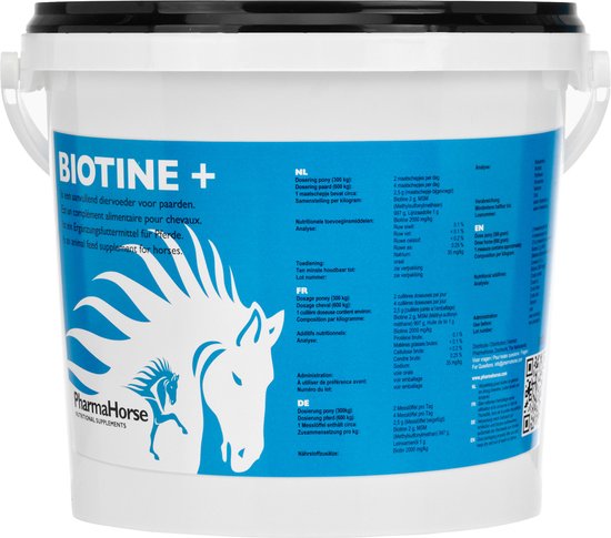 Biotine+ paard 1000 gram