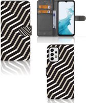 Smartphone Hoesje Geschikt voor Samsung Galaxy A23 Bookcover met Pasjeshouder Illusion