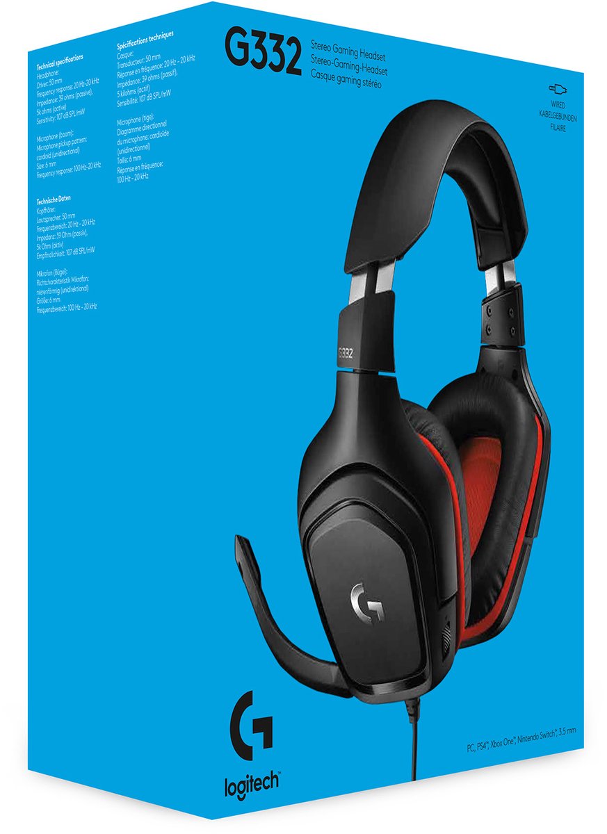 Logitech G332 - Gaming Headset