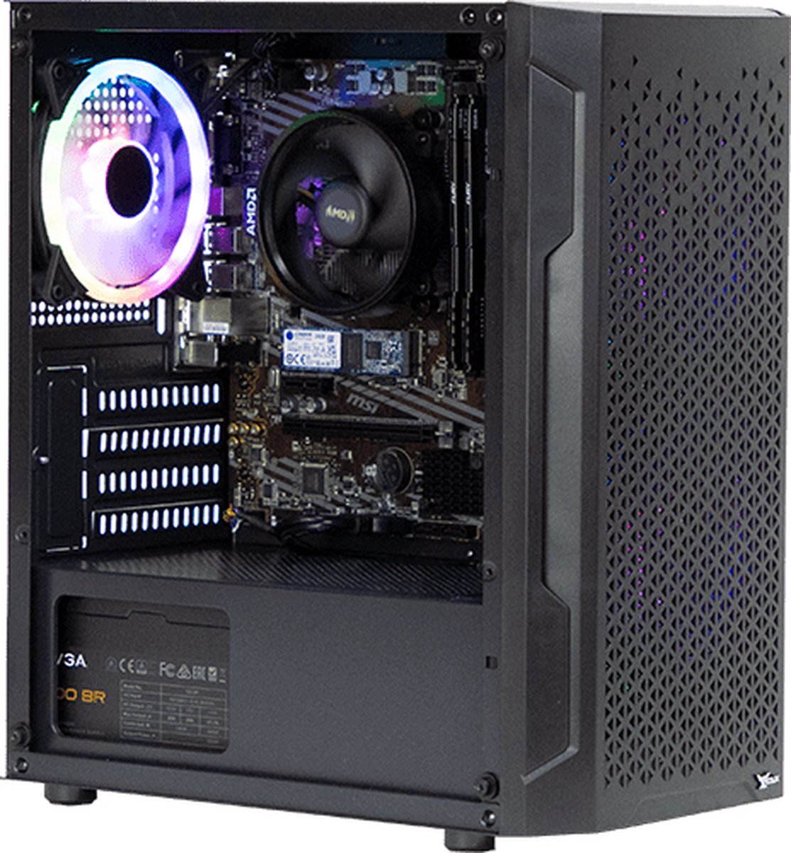 Gaming PC Redux Entry A45 R26 - NVIDIA GeForce RTX 2060 - AMD Ryzen 3 4100 - 16GB RAM - 500 GB SSD