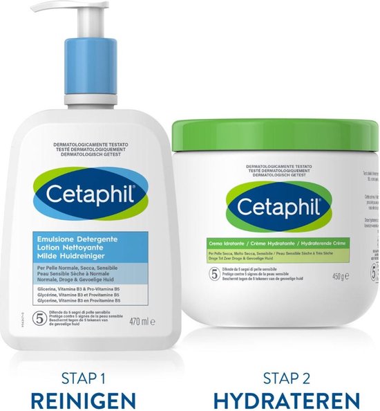 cetaphil crème hydratante - 450g