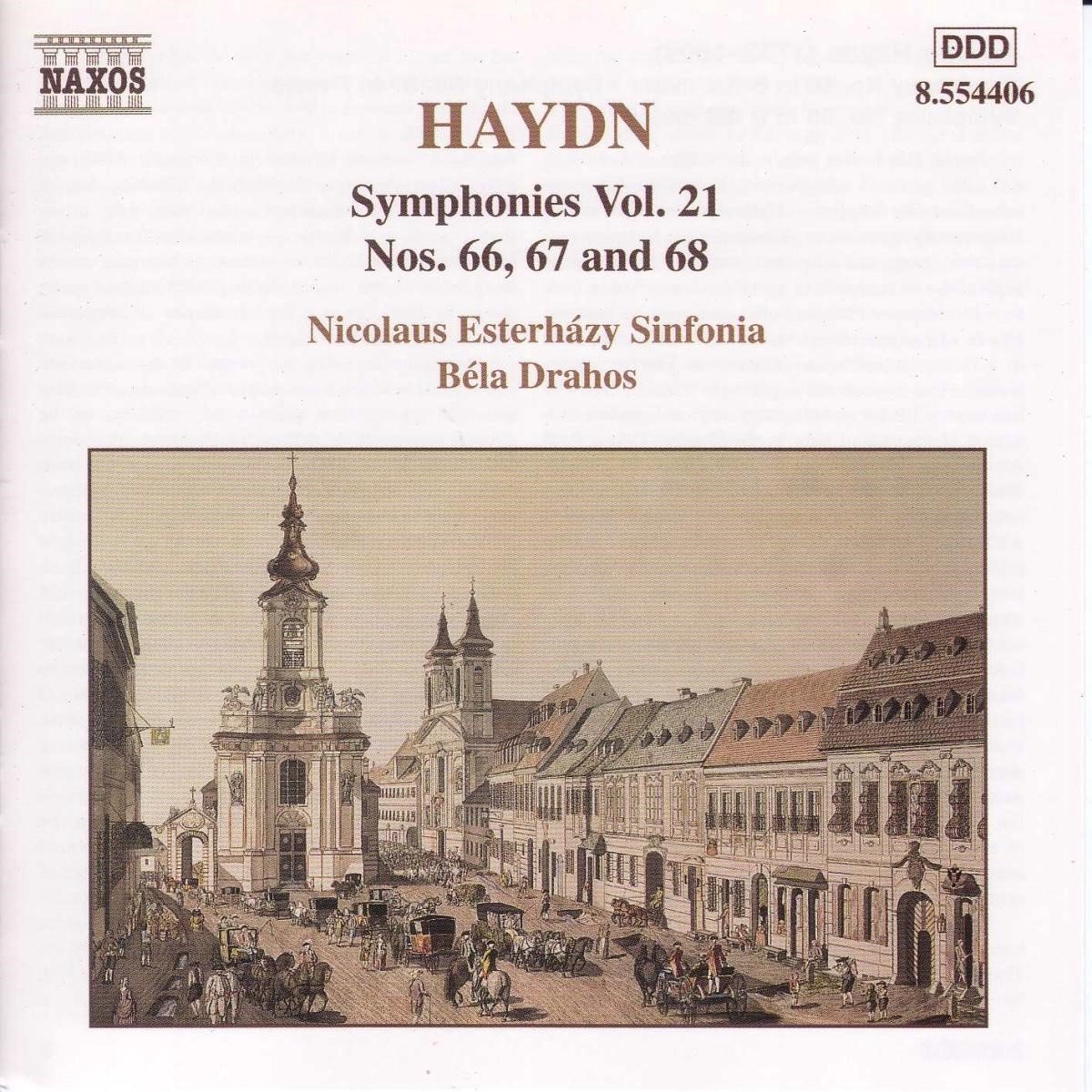 Nicolaus Esterházy Sinfonia, Béla Drahos Haydn Symphonies Nos. 66