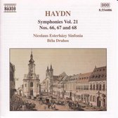 Nicolaus Esterházy Sinfonia, Béla Drahos - Haydn: Symphonies Nos. 66 - 68 (CD)