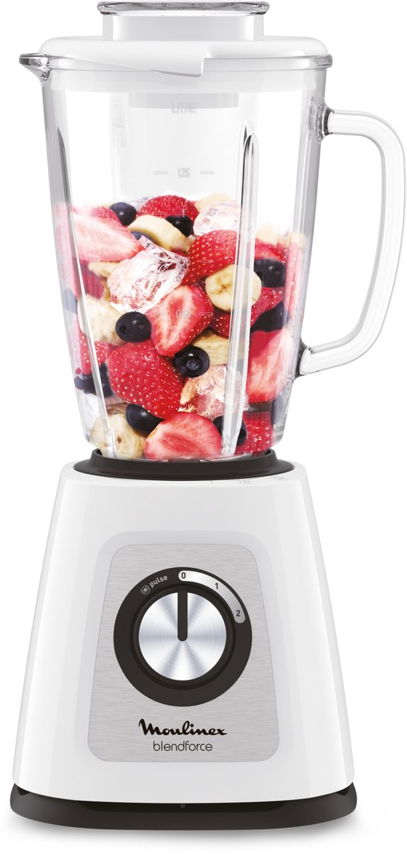 Moulinex LM4351 1,25 l Blender voor op aanrecht 800 W Wit van Moulinex — afbeelding 4