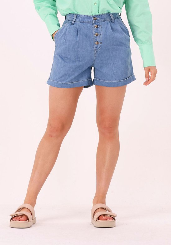 Object - Objrosie Lo Denim Long Shorts - 5043360 Humus main image 1