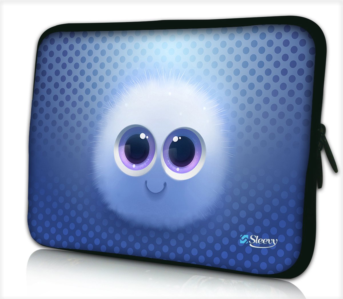 Laptophoes 13,3 inch funny blauw - Sleevy - laptop sleeve - laptopcover - Alle inch-maten & keuze uit 250+ designs! Sleevy