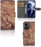 Smartphonehoesje met naam OnePlus Nord 2T GSM Hoesje Tree Trunk