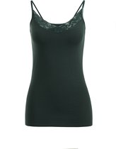 WE Fashion Dames singlet met kant