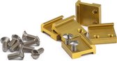 Massoth - Rail Clamps G Scale Brass 15mm 50/pack (?/21) * - modelbouwsets, hobbybouwspeelgoed voor kinderen, modelverf en accessoires