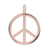 iXXXi-Jewelry-Peace-Rosé goud-dames-Hanger-One size