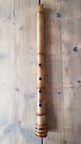 Bamboo Shakuhachi + sac + instructions de jeu - 1.8 Shaku (D) - Flûte japonaise traditionnelle - Haute qualité