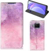 Leuk Telefoonhoesje Xiaomi Mi 10T Lite Bookcase Cover Pink Purple Paint