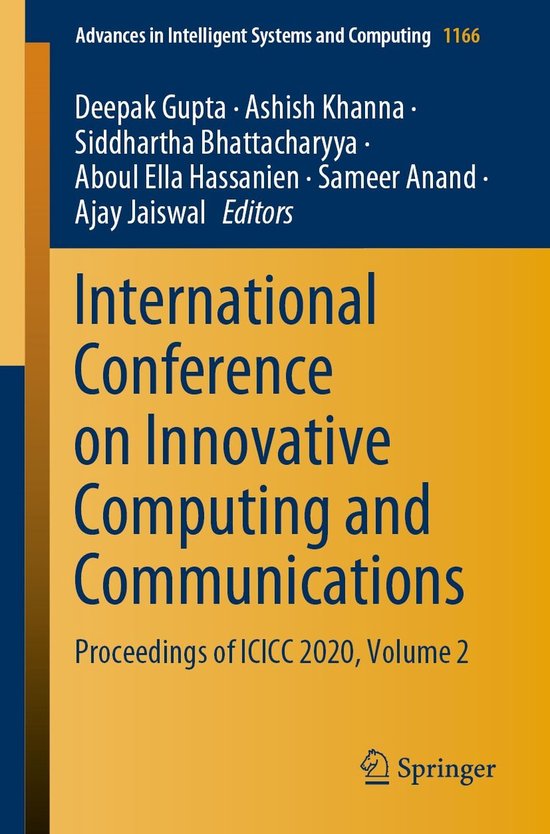 Springer Nature Proceedings excluding Computer Science - International Conference on Innovative Computing and Communications