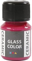 Glas Keramiek verf, roze, 35 ml/ 1 fles