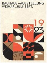 Bauhaus Berlin Museum Exhibition Poster - 60x80cm Canvas - Multi-color