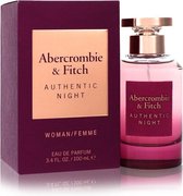 Abercrombie & Fitch Authentic Night Eau De Parfum Spray 100 Ml For Women