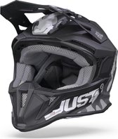 JUST1 J18 MIPS Pulsar Grijs Camo Zwart XL