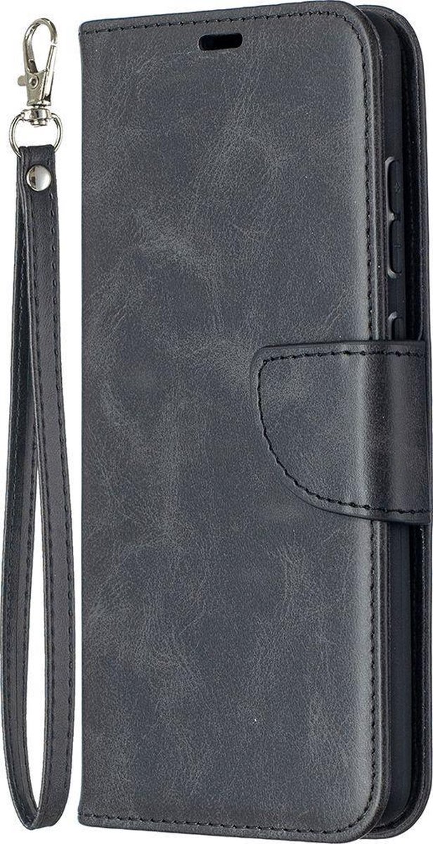 Mobigear Telefoonhoesje geschikt voor Samsung Galaxy A52s 5G Hoesje | Mobigear Excellent Bookcase Portemonnee | Pasjeshouder voor 3 Pasjes | Telefoonhoesje voor Pinpas / OV Kaart / Rijbewijs - Zwart