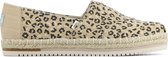 Toms Vrouwen Stof Espadrilles / Damesschoenen  -   Alpargata plat leop - Diversen - maat 42