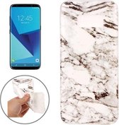 Voor Galaxy S8 + / G955 marmeren patroon zachte TPU beschermhoes