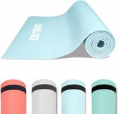 Gorilla Sports Yogamat - PVC - 180 x 60 x 0,5 – Ijsblauw