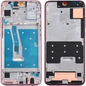 Behuizing voorkant LCD-frame Bezelplaat voor Huawei Honor 10 Lite (roze)
